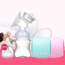 Load image into Gallery viewer, Electric Automatic Breast Pump With Milk Bottle Infant USB BPA free Powerful Breast Pumps Baby Breast Feeding Manual Breast Pump

